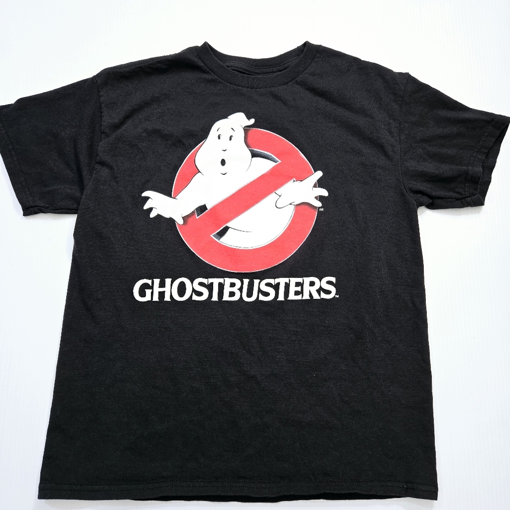 Ghostbusters Boys Tshirt Columbia Pictures   Ghostbby Hybrid Size Large (10/12)